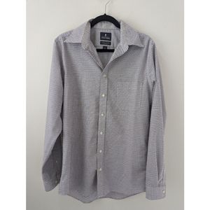 Men's Stafford Fitted Long Sleeve Dress Shirt (15 1/2 | 34-35)